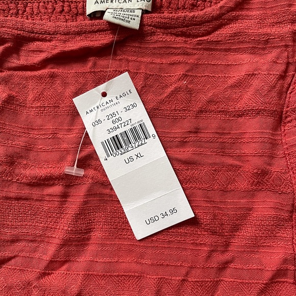 American Eagle Fit and Flare Tiered Babydoll Tank - Picture 3 of 4